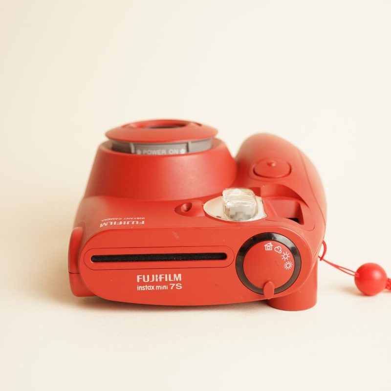 Fujifilm Instax Mini 7S | Instant Film Camera | Tested & Working | Red - Image 4